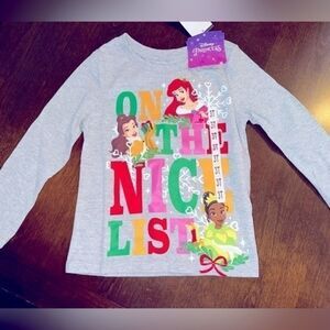 Disney Princess Long Sleeve Shirt - Size 3T - NWT